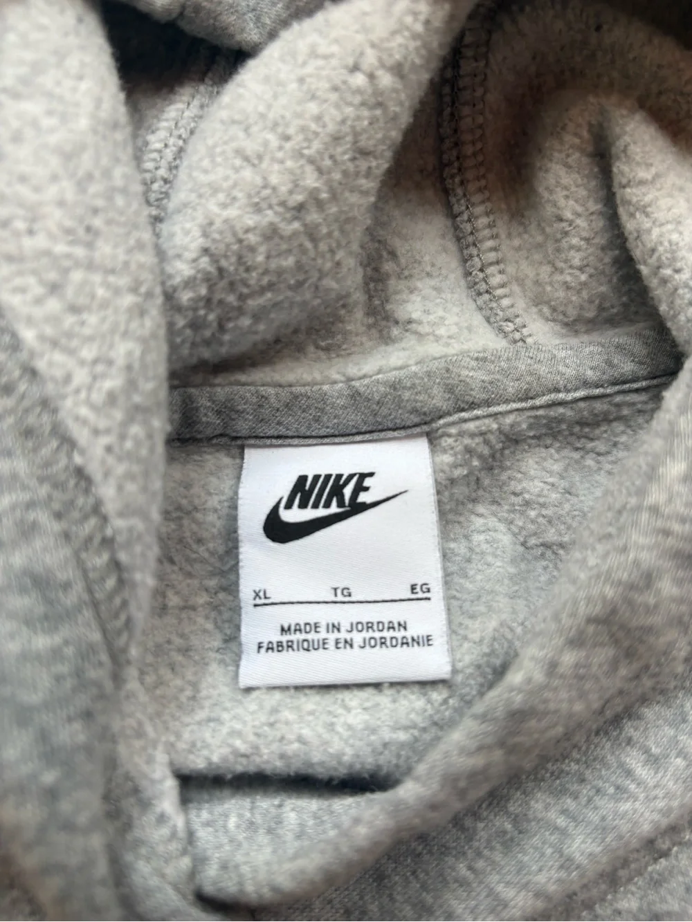 Nike Women’s Gray Hooded Sweatshirt